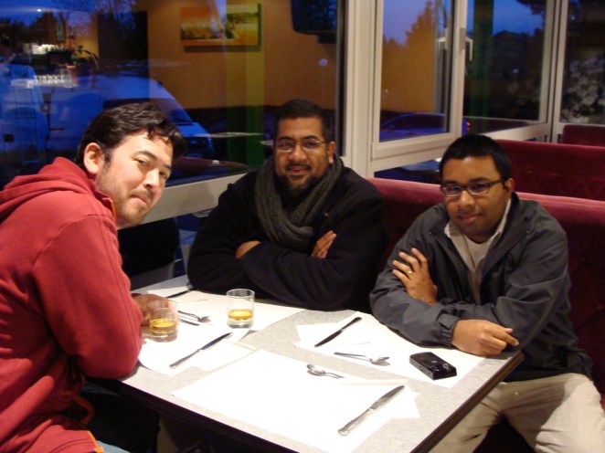 At the hotel in Brittany